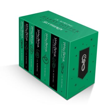 Harry Potter Slytherin House Editions Paperback Box Set: 1-7