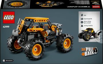 LEGO Technic Monster Jam DIGatron Çek–Bırak Oyuncak Kamyon – Yaratıcı Oyunları Seven 7 Yaş ve Üzeri Erkek ve Kız Çocukları için Araç Yapım Seti, Hediye Fikri 42199 (218 Parça)