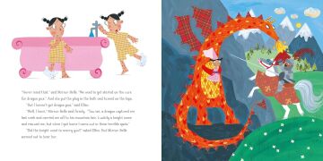 Princess Mirror-Belle and the Dragon Pox: Book and CD Pack