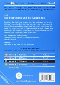 Young ELI Readers - Marchen und Fabeln: Die Stadtmaus und die Landmaus + downl