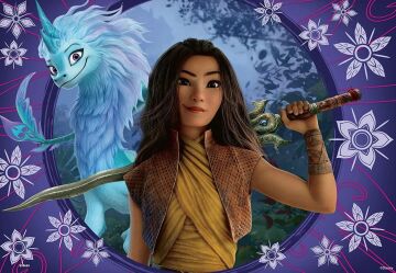 Ravensburger Puzzles 2x24 p - Sisu, the last dragon/Disney Raya and the last dragon