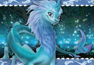 Ravensburger Puzzles 2x24 p - Sisu, the last dragon/Disney Raya and the last dragon