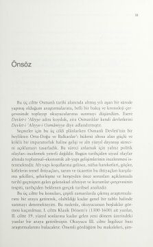 Devlet-i Aliyye - I: Osmanlı İmparatorluğu Üzerine Araştırmalar 1
