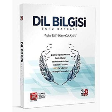 3D Dil Bilgisi Tamamı Video Çözümlü Soru Bankası