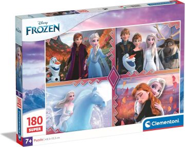 CLEMENTONI 180 el. Super Frozen [PUZZLE]