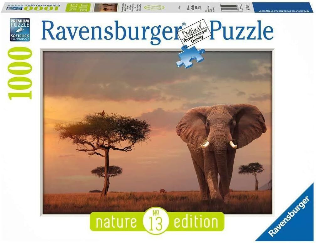 Ravensburger Elefant Puzzle, 1000 Parça
