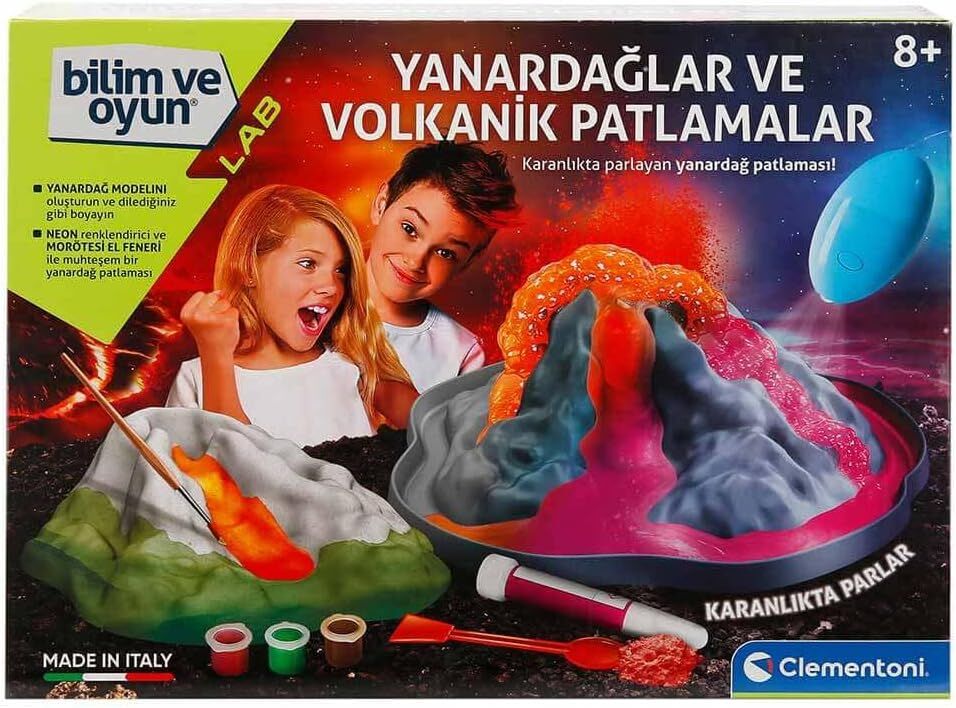 Clementoni Bilim ve Oyun - Yanardağlar ve Volkanik Patlamalar