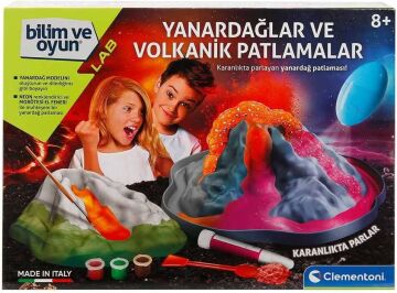 Clementoni Bilim ve Oyun - Yanardağlar ve Volkanik Patlamalar