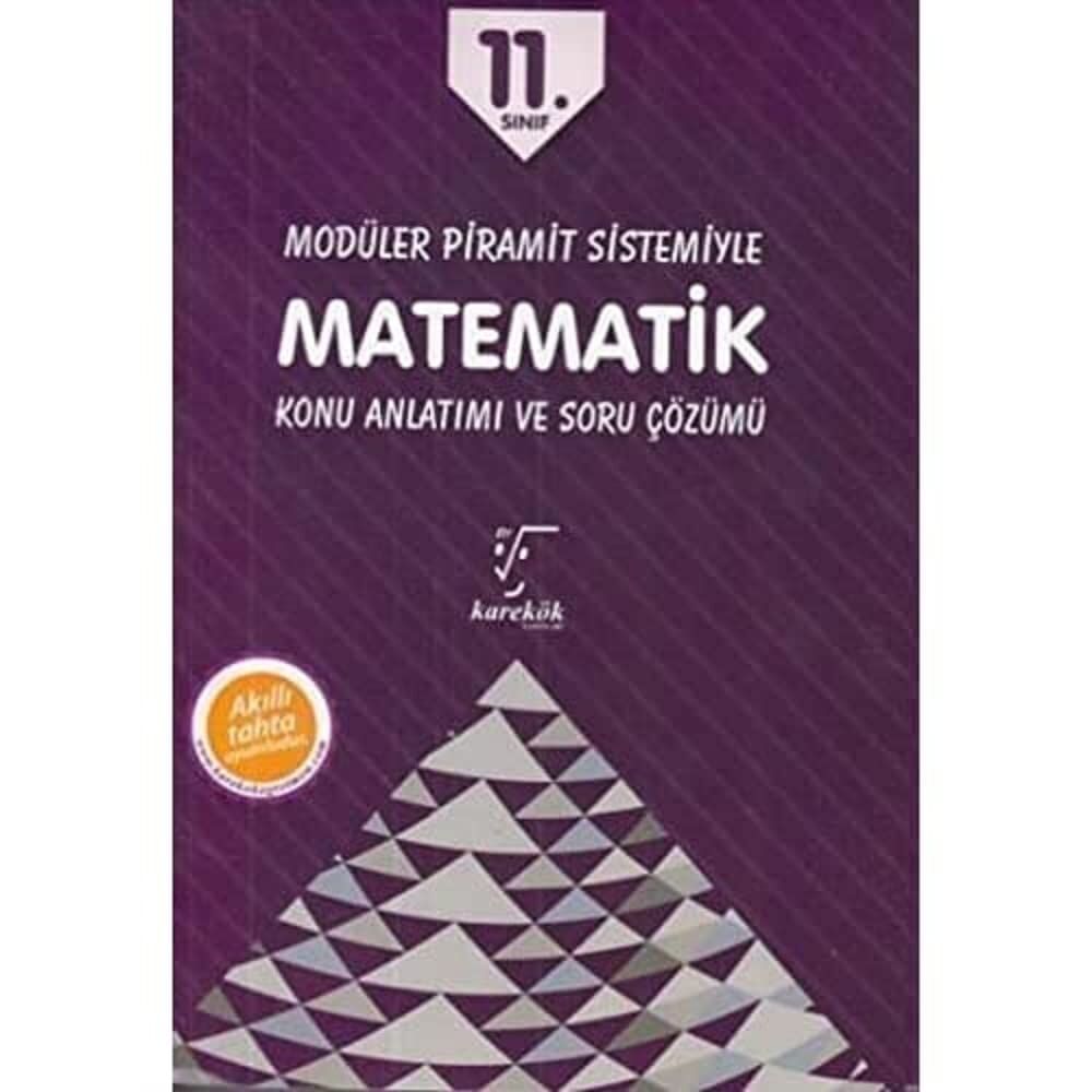 Karekök 11. Sınıf Modüler Piramit Sistemiyle Matematik Konu Anlatımlı Soru Çözümlü Set-YENİ