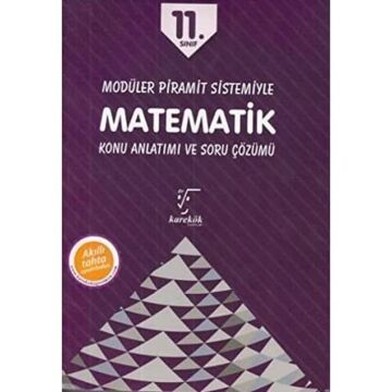Karekök 11. Sınıf Modüler Piramit Sistemiyle Matematik Konu Anlatımlı Soru Çözümlü Set-YENİ