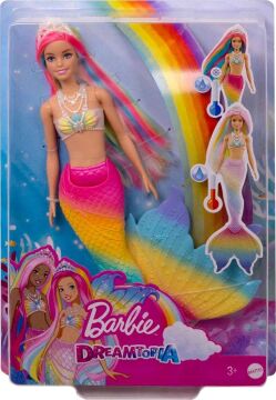 Barbie Dreamtopia Renk Değiştiren Sihirli Denizkızı, 3 yaş ve üzeri, GTF89