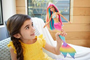 Barbie Dreamtopia Renk Değiştiren Sihirli Denizkızı, 3 yaş ve üzeri, GTF89