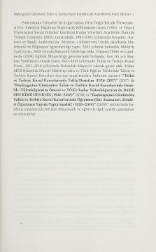 Başlangıçtan Günümüze Talim ve Terbiye Kurul Kararlarında Azınlıkların (Ermeni ve Musevi) Eğitimi (1926-2021) Cilt 2