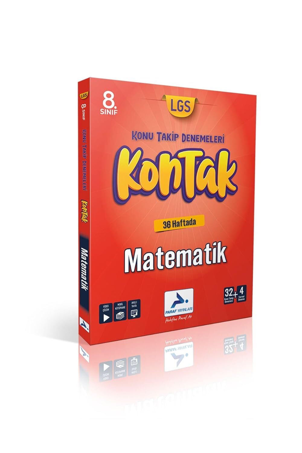 Paraf Yayınları 8.sınıf Matematik KONTAK (Konu takip denemeleri) 2023