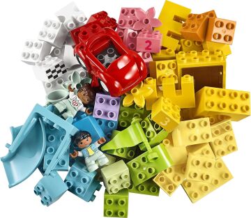 LEGO DUPLO Classic Lüks Yapım Parçası Kutusu 10914 - 18 Ay ve Üzeri Çocuklar için Gelişimi Destekleyen Yaratıcı Oyuncak Yapım Seti (85 Parça)