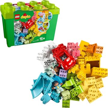 LEGO DUPLO Classic Lüks Yapım Parçası Kutusu 10914 - 18 Ay ve Üzeri Çocuklar için Gelişimi Destekleyen Yaratıcı Oyuncak Yapım Seti (85 Parça)