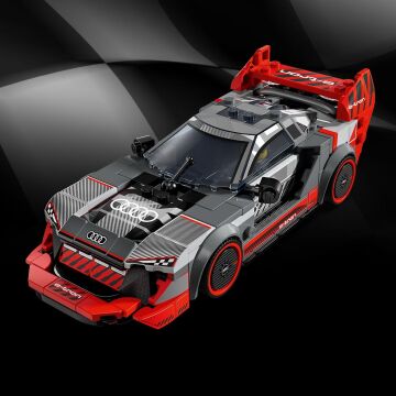 LEGO Speed Champions Audi S1 e-tron quattro Yarış Arabası 76921-9 Yaş ve Üzeri Çocuklar için Koleksiyonluk ve Sergilenebilir Yaratıcı Oyuncak Model Yapım Seti (274 Parça)