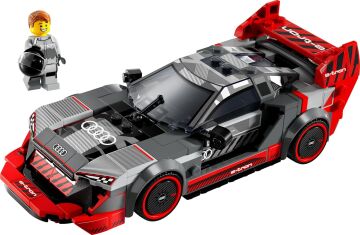 LEGO Speed Champions Audi S1 e-tron quattro Yarış Arabası 76921-9 Yaş ve Üzeri Çocuklar için Koleksiyonluk ve Sergilenebilir Yaratıcı Oyuncak Model Yapım Seti (274 Parça)