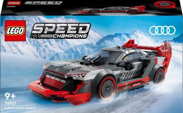 LEGO Speed Champions Audi S1 e-tron quattro Yarış Arabası 76921-9 Yaş ve Üzeri Çocuklar için Koleksiyonluk ve Sergilenebilir Yaratıcı Oyuncak Model Yapım Seti (274 Parça)