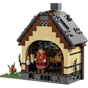LEGO Fikirler Disney Hocus Pocus: Sanderson Sisters'ın Kulübe Koleksiyon Yapı Seti, Disney Movie Hocus Pocus'un Yetişkinler ve Hayranları için Eşsiz Hediye Fikri, Sanderson Kardeş Minifigürlerini