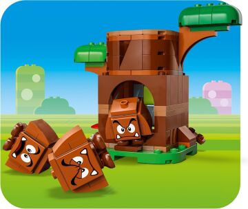 LEGO® Super Mario™ Goomba Oyun Parkı 71433-7 Yaş ve Üzeri İçin Koleksiyonluk Yaratıcı Nintendo® Macerası Oyuncak Yapım Seti (173 Parça)