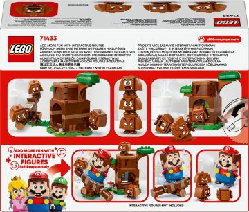 LEGO® Super Mario™ Goomba Oyun Parkı 71433-7 Yaş ve Üzeri İçin Koleksiyonluk Yaratıcı Nintendo® Macerası Oyuncak Yapım Seti (173 Parça)