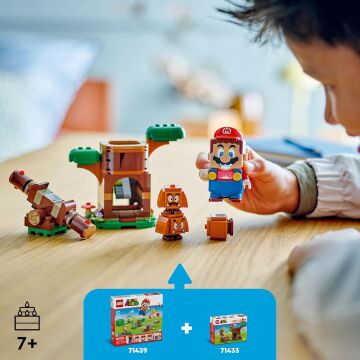 LEGO® Super Mario™ Goomba Oyun Parkı 71433-7 Yaş ve Üzeri İçin Koleksiyonluk Yaratıcı Nintendo® Macerası Oyuncak Yapım Seti (173 Parça)