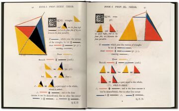 Oliver Byrne. The First Six Books of the Elements of Euclid