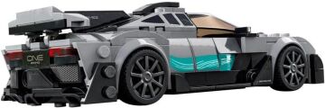 LEGO Speed Champions Mercedes-AMG F1 W12 E Performance ve Mercedes-AMG Project One 76909-9 Yaş ve Üzeri için Oyuncak Model Yapım Seti (564 Parça)