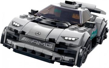 LEGO Speed Champions Mercedes-AMG F1 W12 E Performance ve Mercedes-AMG Project One 76909-9 Yaş ve Üzeri için Oyuncak Model Yapım Seti (564 Parça)