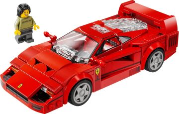 LEGO Speed Champions Ferrari F40 Süper Araba 76934 – 9 Yaş Ve Üzeri Çocuklar İçin İnşa Edilebilen Oyuncak Araç Modeli Yapım Seti (318 Parça)