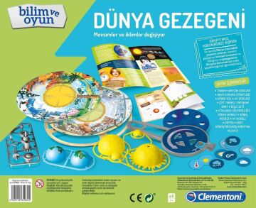 Clementoni Bilim ve Oyun - Dünya Gezegeni Oyuncak