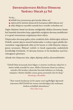 Akıllıca Davranma Sanatı: Kaçınmanız Gereken 52 Davranış Hatası