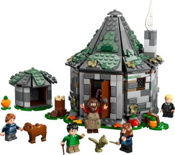 LEGO Harry Potter Hagrid’in Kulübesi: Beklenmedik Bir Ziyaret 76428-8 Yaş ve Üzeri Harry Potter Hayranları için 5 Minifigür İçeren Koleksiyonluk Yaratıcı Oyuncak Yapım Seti (896 Parça)