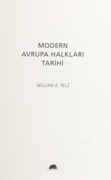 Modern Avrupa Halkları Tarihi