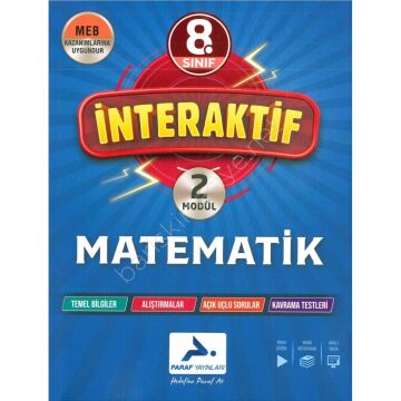 8. Sınıf İnteraktif Matematik Soru Bankası Paraf Yayınları