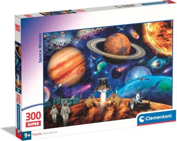 CLEMENTONI 300 el. Super Space Mission [PUZZLE]