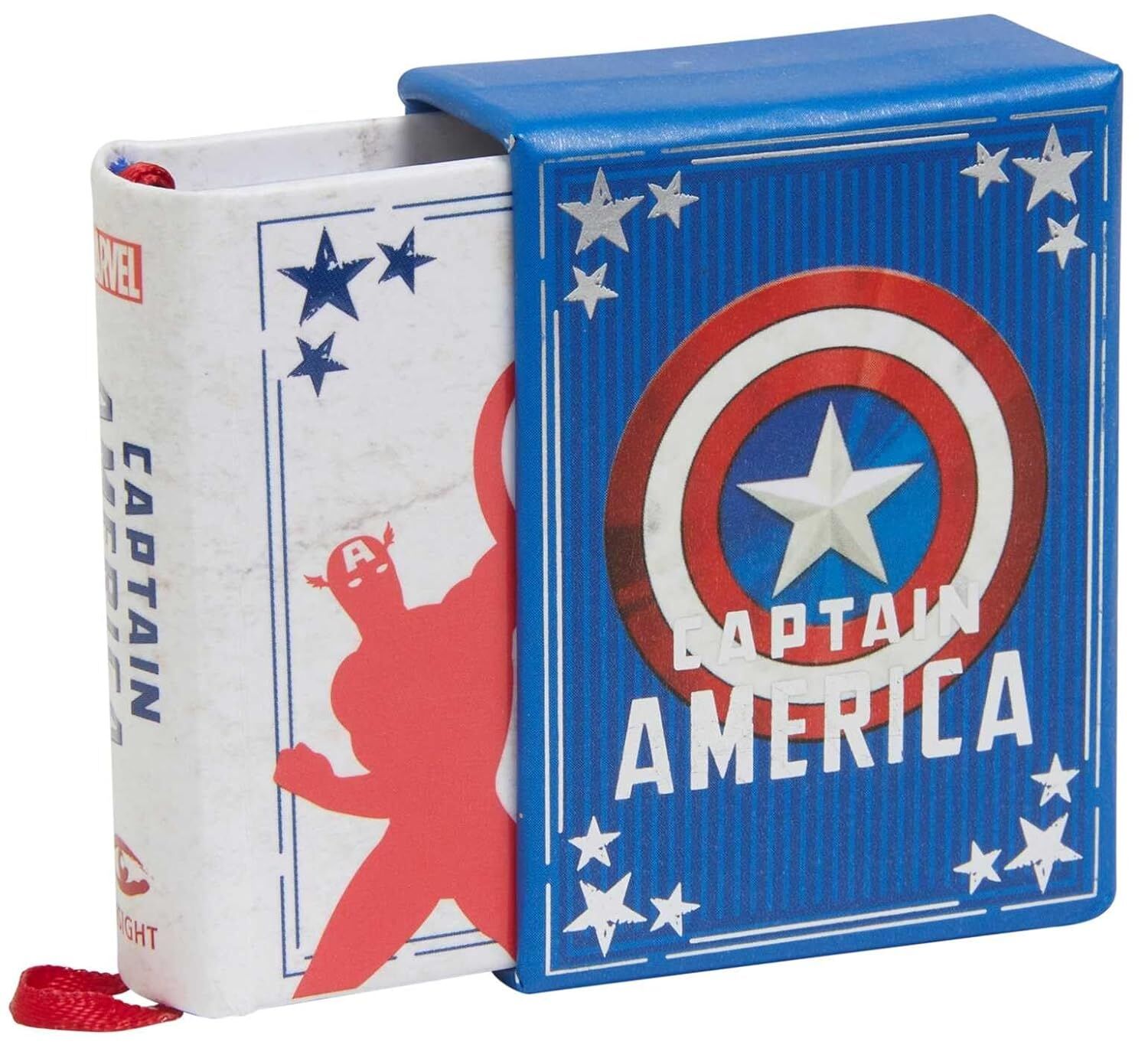 Marvel Comics: Captain America: Inspirational Quotes From the First Avenger: Inspirational Quotes From the First Avenger (Fits in the Palm of Your Hand, Stocking Stuffer, Novelty Geek Gift)