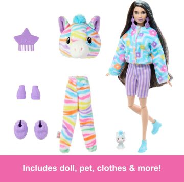 HRK39 | Cutie Reveal Barbie Color Dream Series - Zebra