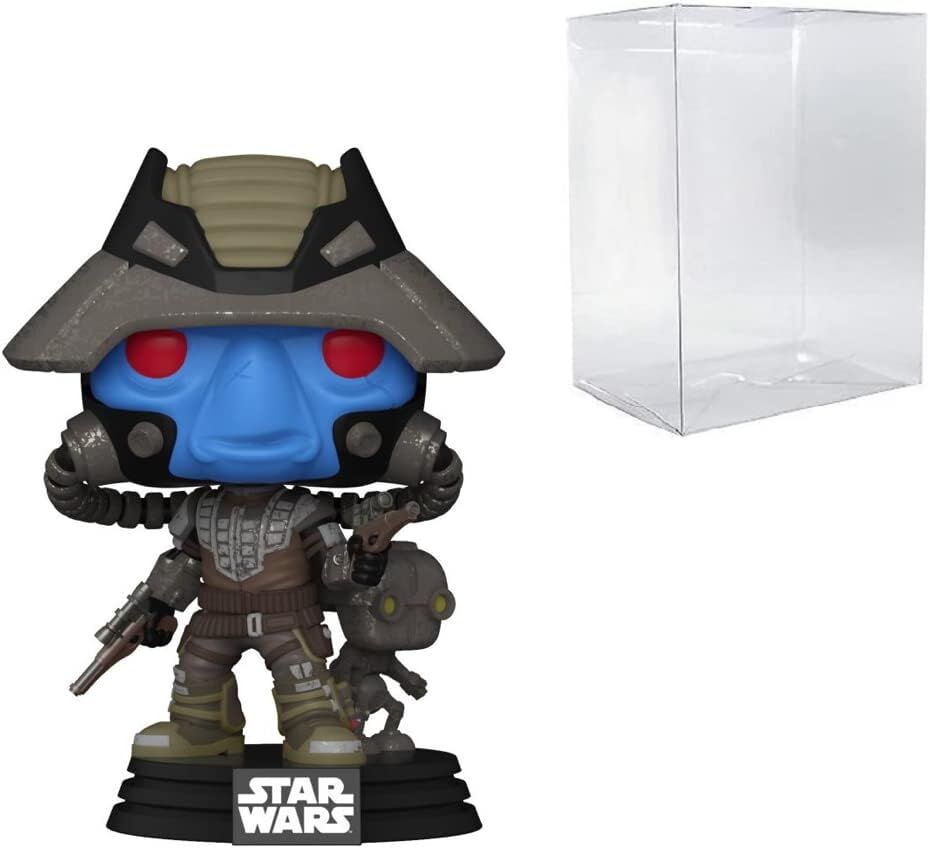 POP Pop! Star Wars: Cad Bane with Todo 360 (2021 Sonbahar Sözleşmesine Özel) Funko Pop! Vinil Figür (Uyumlu Pop Box Koruyucu Kılıf ile birlikte), 9,5 cm
