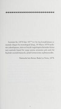 İnsanca, Pek İnsanca - 1: Özgür Tinliler İçin Bir Kitap