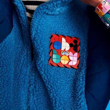 LEGO® DOTS ǀ Disney Mickey Fare ve Minnie Fare Dikilebilir Kare Parça 41963-8 Yaş ve Üzeri Yaratıcı Çocuklar için Kendin Yap El Sanatları Seti (95 Parça)