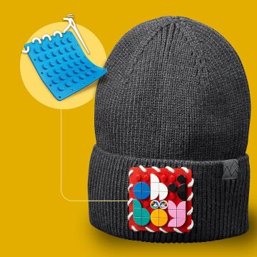 LEGO® DOTS ǀ Disney Mickey Fare ve Minnie Fare Dikilebilir Kare Parça 41963-8 Yaş ve Üzeri Yaratıcı Çocuklar için Kendin Yap El Sanatları Seti (95 Parça)