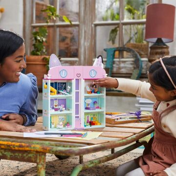 LEGO® Gabby’s Dollhouse 10788-4 Yaş ve Üzeri Çocuklar için Orijinal Detaylarla Dolu 8 Odalı bir Ev İçeren Yaratıcı Oyuncak Yapım Seti (498 Parça)