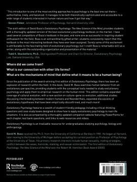 Evolutionary Psychology: The New Science of the Mind