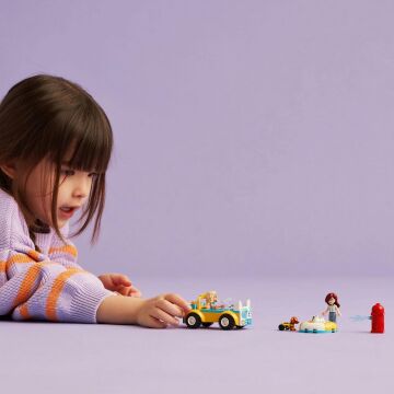 LEGO Friends Köpek Kuaförü Arabası 42635-4 Yaş ve Üzeri Çocuklar için Köpek Figürü İçeren Yaratıcı Oyuncak Yapım Seti (60 Parça)
