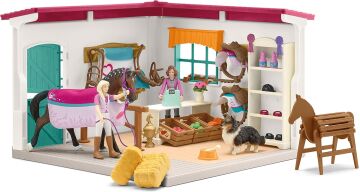 schleich 42568 Modüler Binicilik Mağazası, 5-12 Yaşındaki Çocuklar için, HORSE CLUB - Oyun Seti