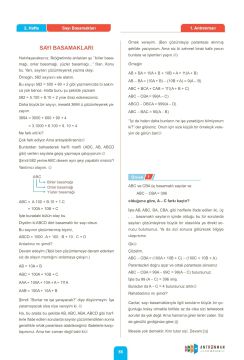 Antrenmanlarla Matematik - 2