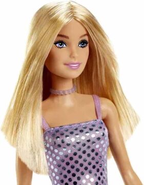 Barbie Pırıltılı Barbie Bebekler T7580-HJR93