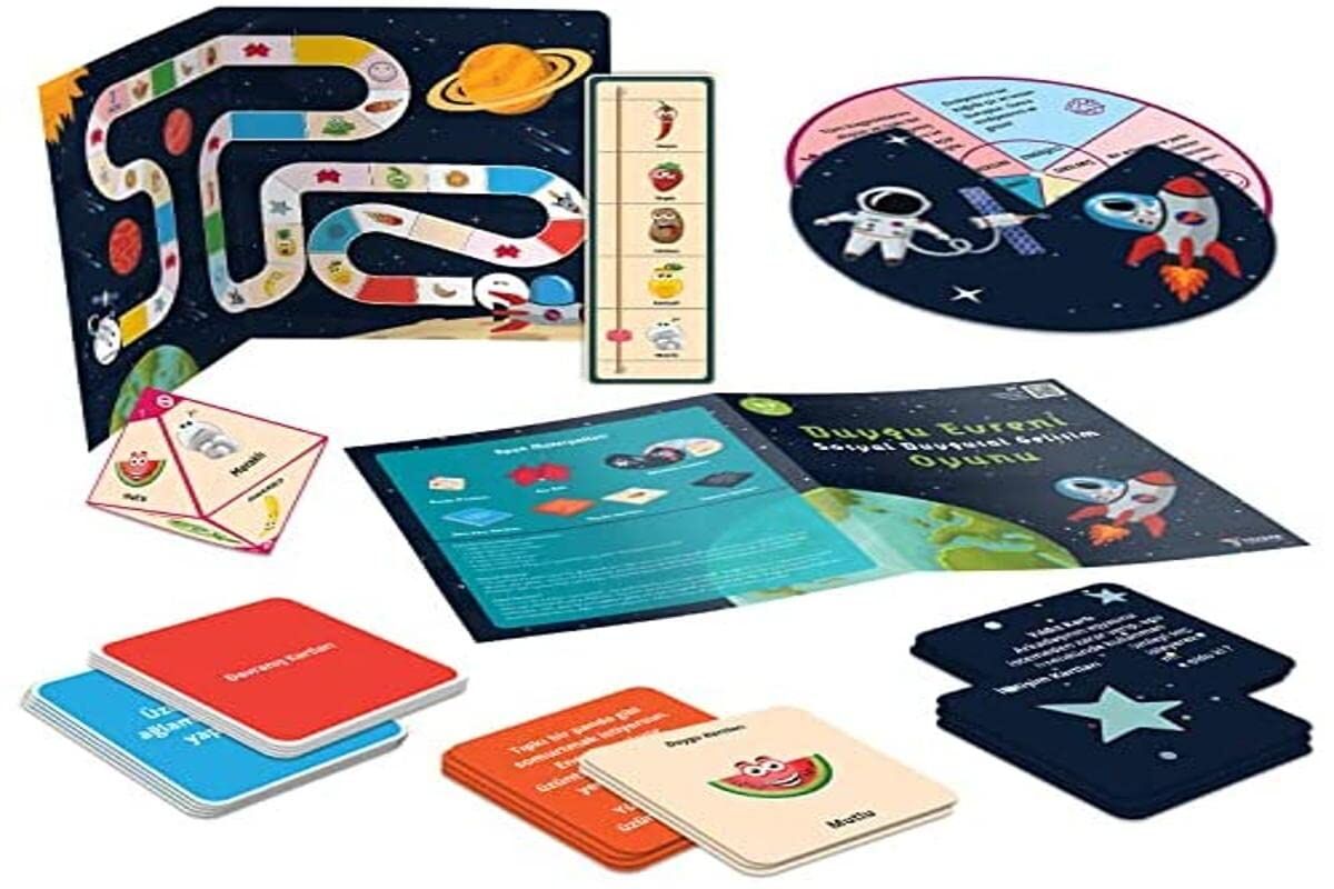 EQ-SQ Duygusal ve Sosyal Becerileri Geliştiren Kitaplar Seti (4-7 Yaş)